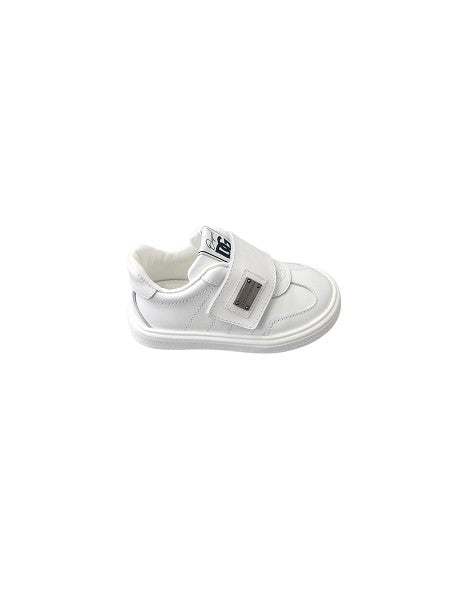 Scarpe bianche con dettaglio in metallo Dolce &amp; Gabbana