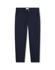 Pantalone blu cinque tasche con dettagli logo Timberland sul retro