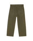 Pantalone verde con dettagli logo Givenchy cuciti sul retro