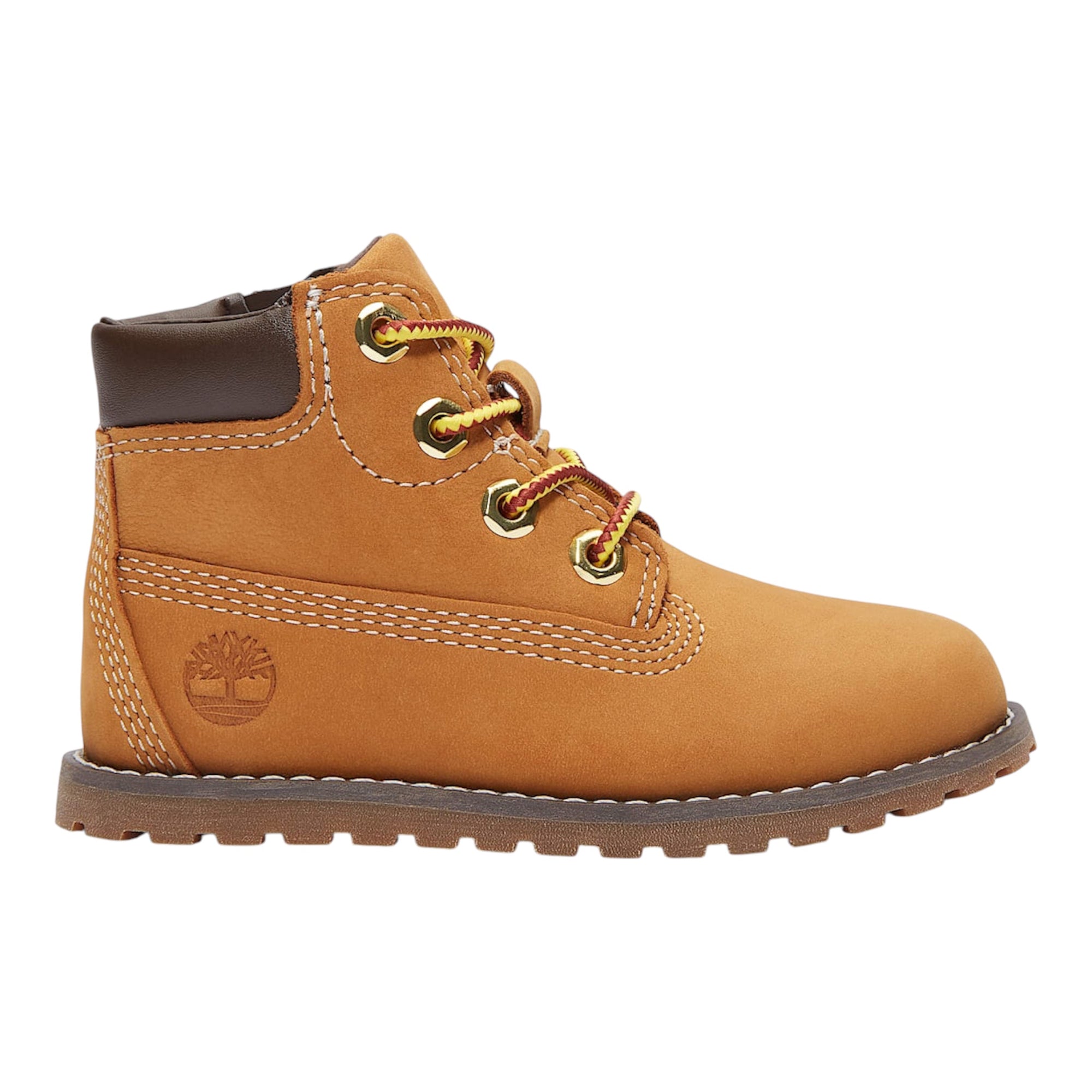 Stivali beige con logo Timberland laterale