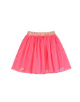 Gonna in tulle fuxia con dettagli Billieblush