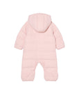 Eschimo rosa con patch logo Lacoste frontale