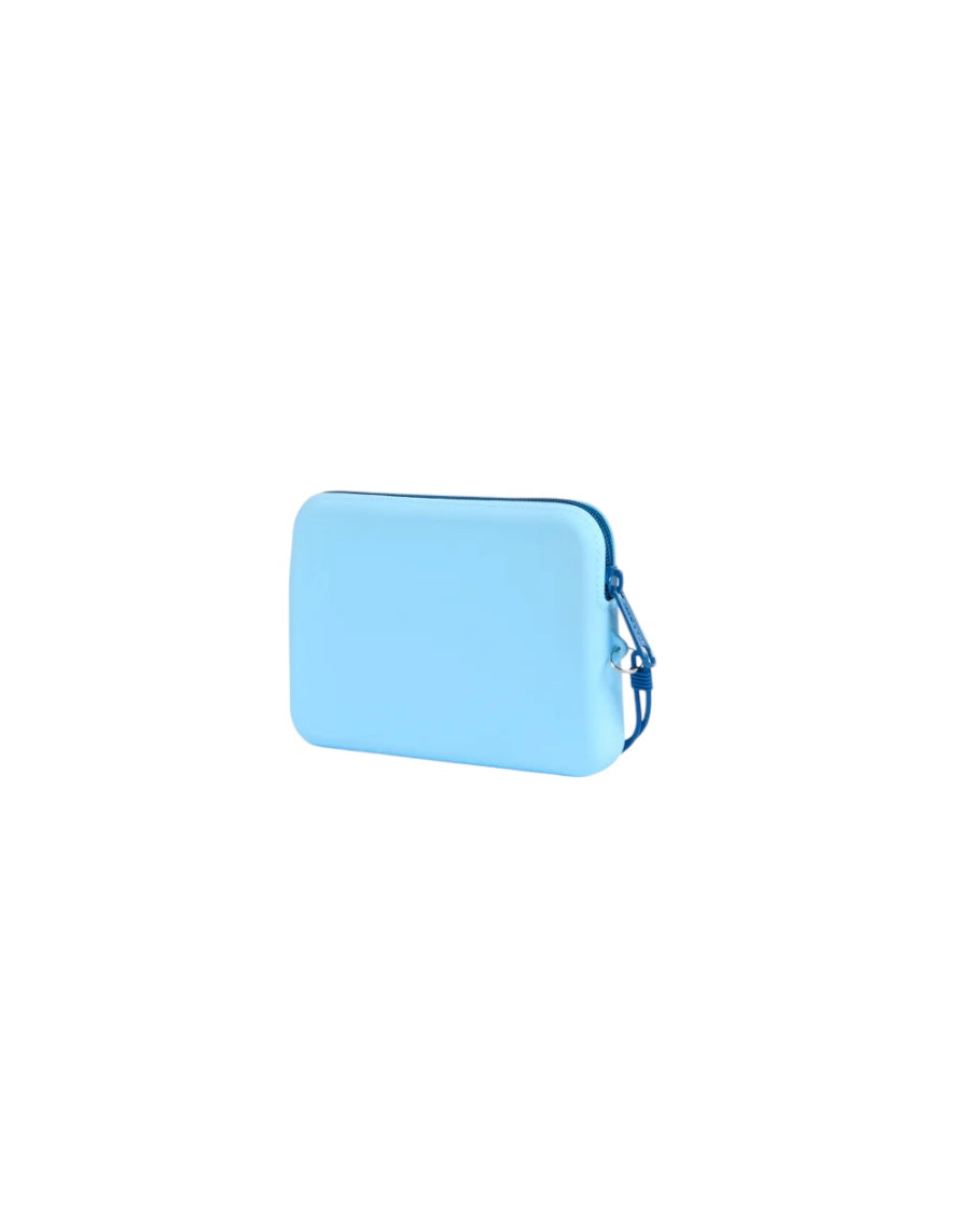Pochette in gomma azzurra Sundek