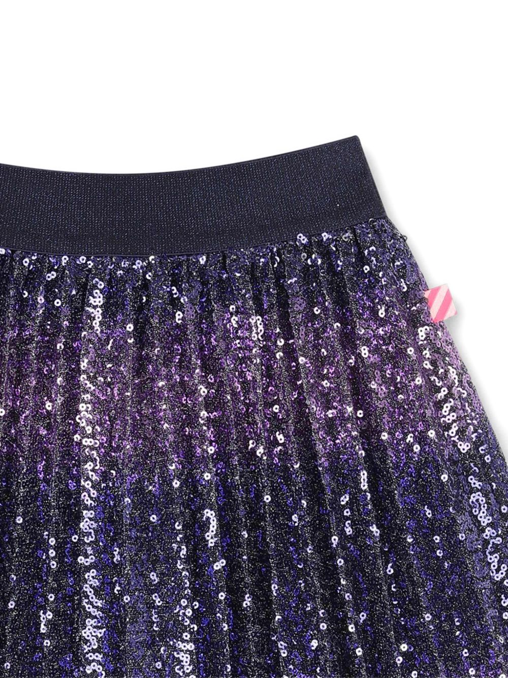 Gonna blu con paillettes Billieblush