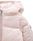 Giubbino Sharon rosa baby con dettaglio patch Moncler