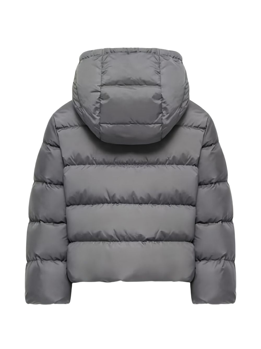 Giubbino Xhante grigio con dettaglio patch Moncler