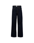 Jeans cinque tasche blu con dettagli logo Boss