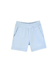 Bermuda azzurro con stampa logo Givenchy