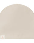 Cappello beige in felpa con dettaglio logo Nanan