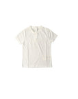T-shirt bianca con dettaglio logo Fendi
