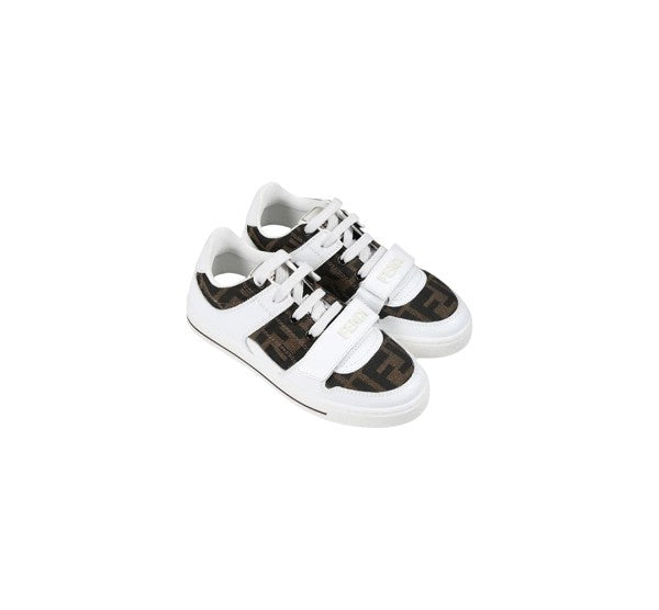 Scarpe bianche e con logo FF Fendi