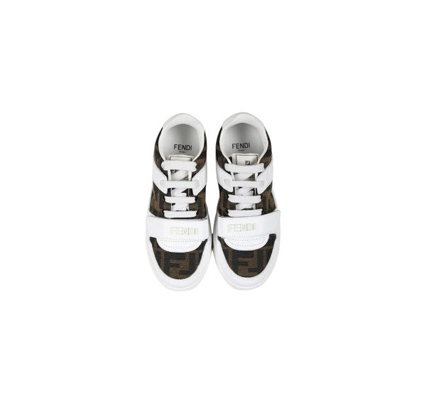 Scarpe bianche e con logo FF Fendi