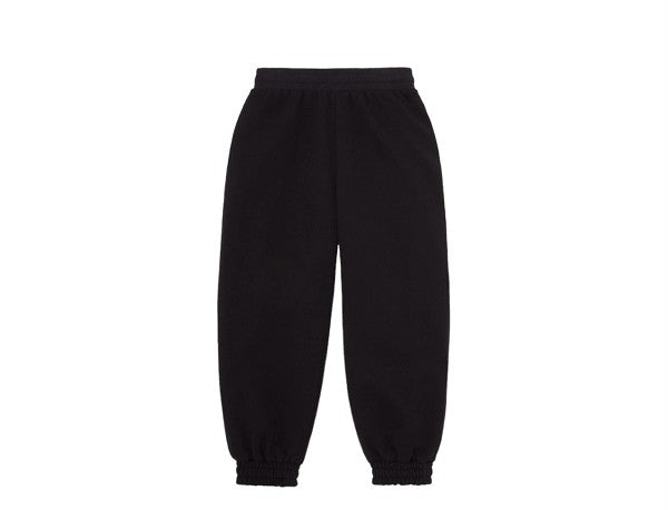 Pantalone reversibile nero e con stampa FF Fendi
