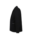 Giacca nera con dettagli logo Givenchy