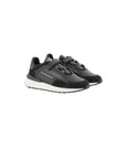 Scarpe nere con logo laterale a contrasto Givenchy