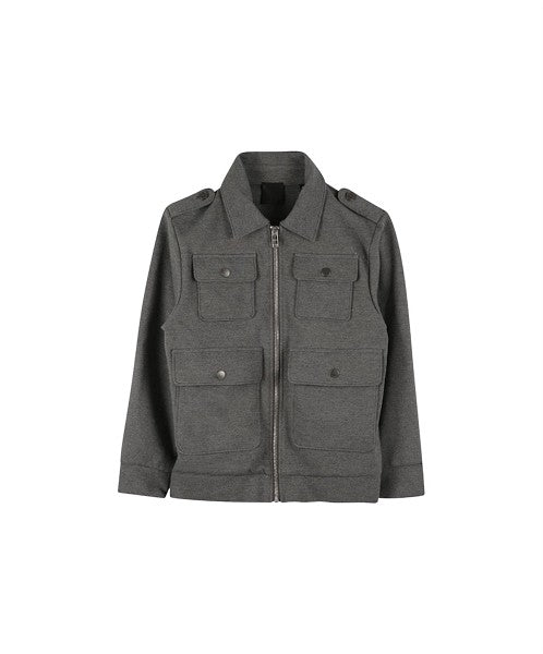 Giacca grigia con dettagli logo Givenchy