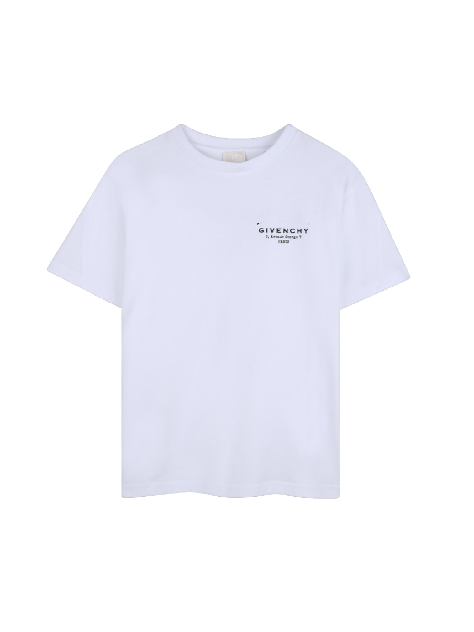 T-shirt bianca con stampa logo Givenchy