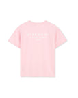 T-shirt rosa con stampa logo Givenchy