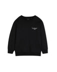 Felpa nera con stampa logo Givenchy