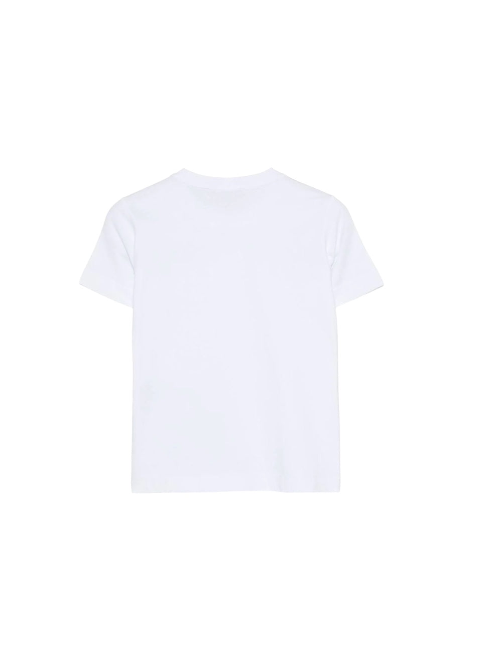 T-shirt bianca con dettaglio logo Stone Island