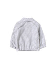 Giacca grigia con dettagli logo jacquard Fendi