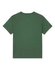 T-shirt verde con patch logo classico Lacoste