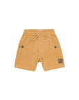 Bermuda ocra con patch logo Timberland