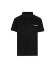 Polo nera con logo cucito Givenchy
