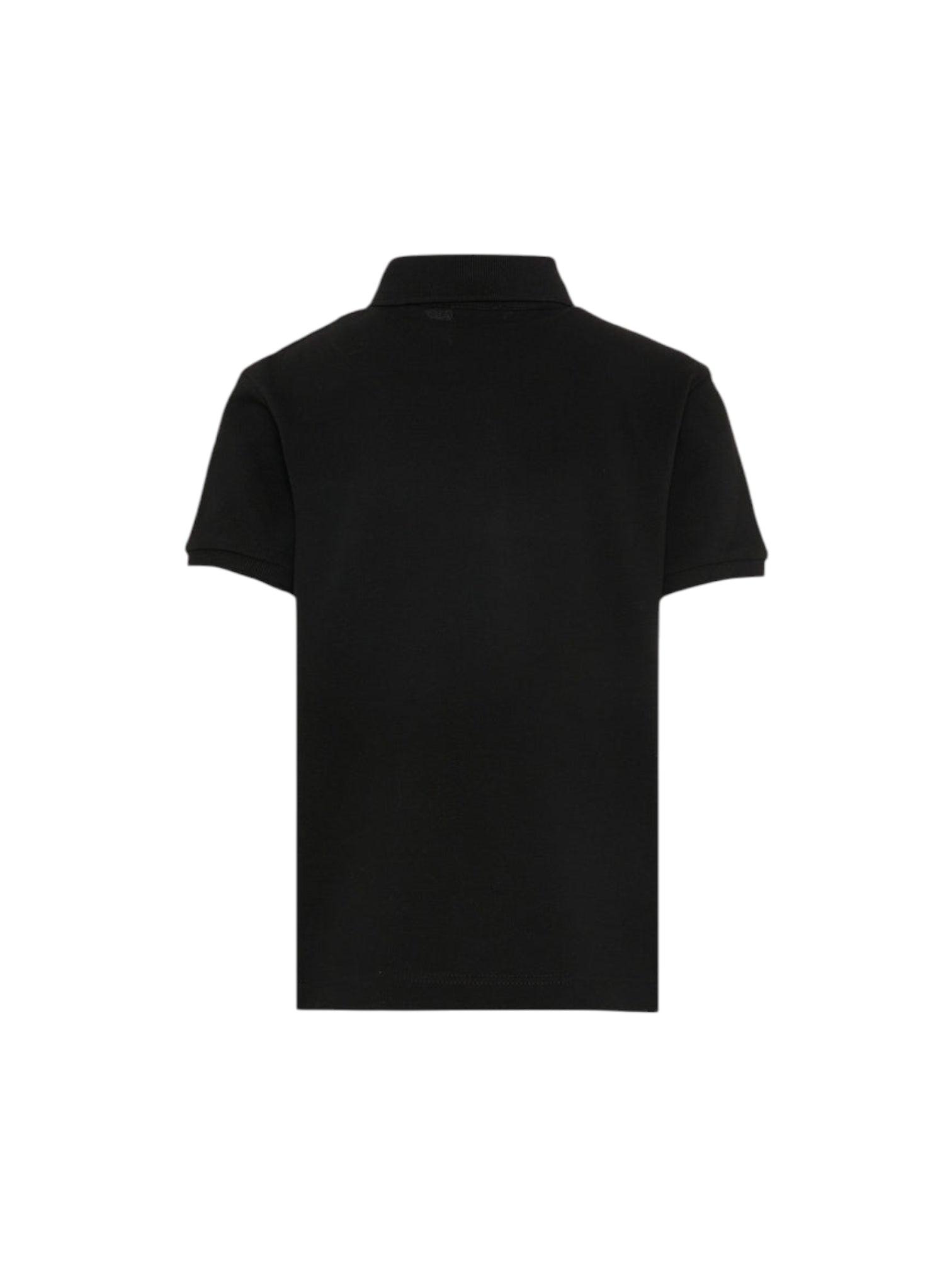 Polo nera con logo cucito Givenchy