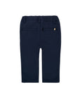 Pantalone blu con patch logato Boss