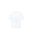 T-shirt bianca con stampa con dettagli maculati Lanvin
