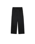 Pantalone nero con tasca in similpelle cucita Lanvin