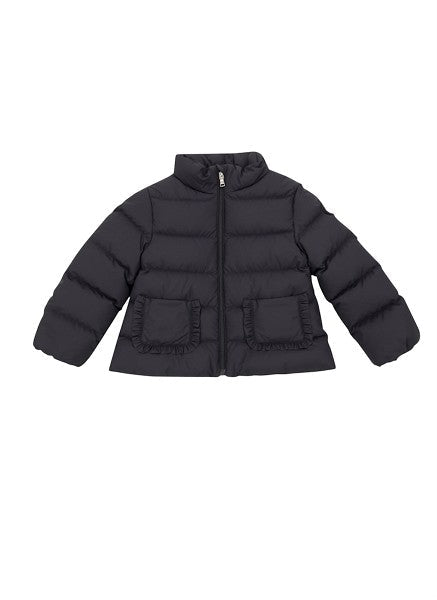 Giubbino Onica blu con dettagli logo Moncler
