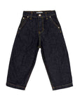Jeans cinque tasche blu con dettagli logo Manuel Ritz