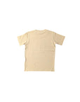 T-shirt beige con logo cucito Stone Island