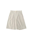 Bermuda grigio con dettagli logo jacquard Fendi