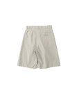 Bermuda grigio con dettagli logo jacquard Fendi