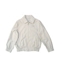 Giacca grigia con logo jacquard Fendi