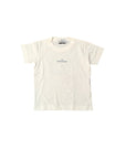 T-shirt bianca con stampa logo Stone Island