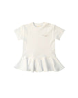 Abito bianco con stampa logo Givenchy