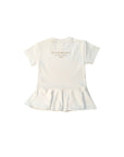Abito bianco con stampa logo Givenchy