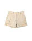 Pantaloncino beige con dettagli logo Givenchy