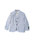 Giacca classica azzurra Boss