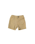 Bermuda beige con dettaglio Boss