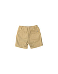 Bermuda beige con dettaglio Boss