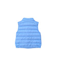 Smanicato New Amaury azzurro con patch logo Moncler