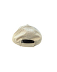 Cappello con visiera panna con stampa logo Palm Angels