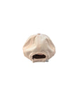 Cappello con visiera rosa con patch logo Moncler