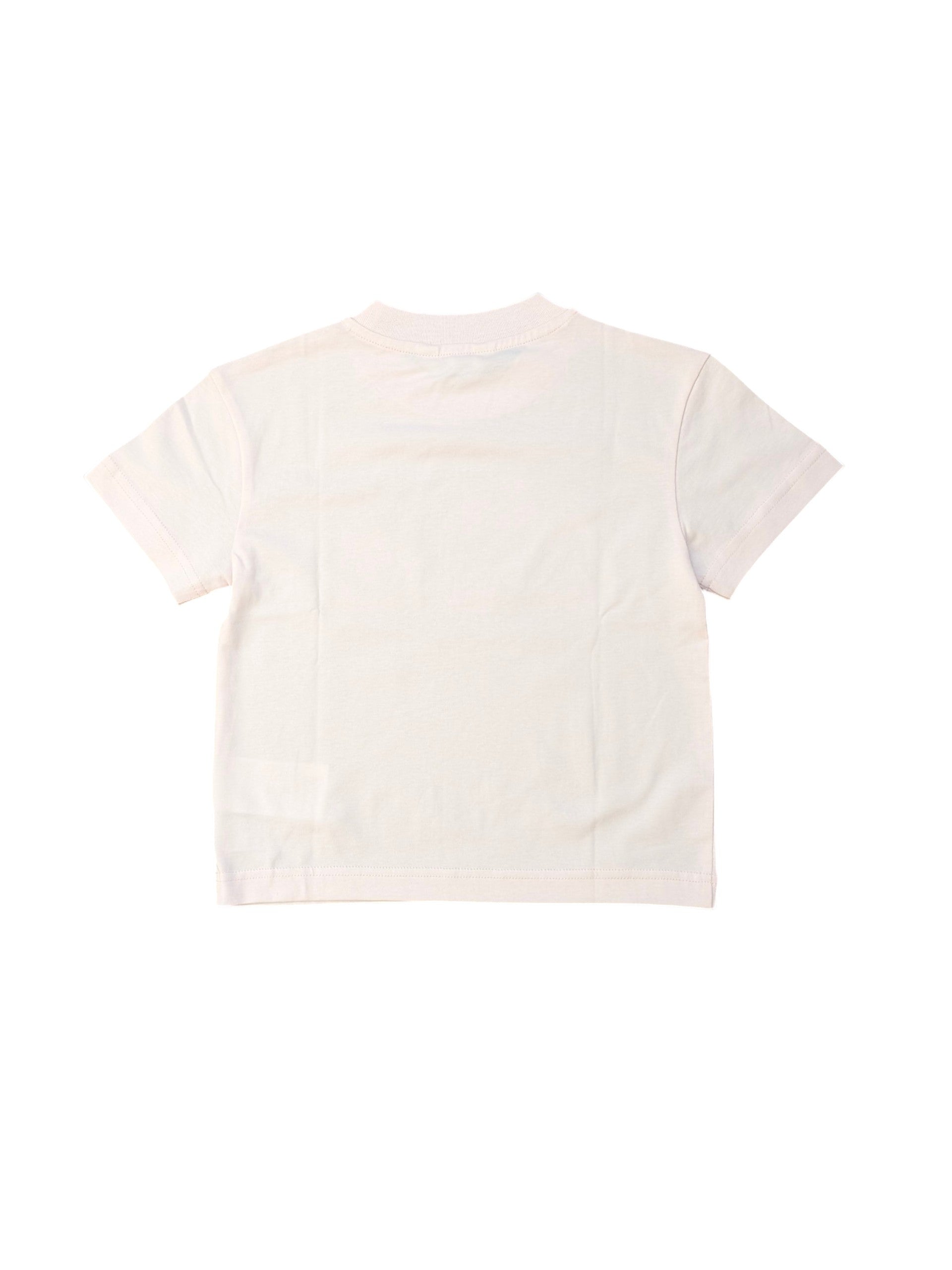 T-shirt rosa con stampa orso Palm Angels