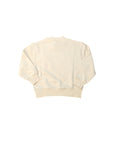 Felpa panna con stampa orso Palm Angels